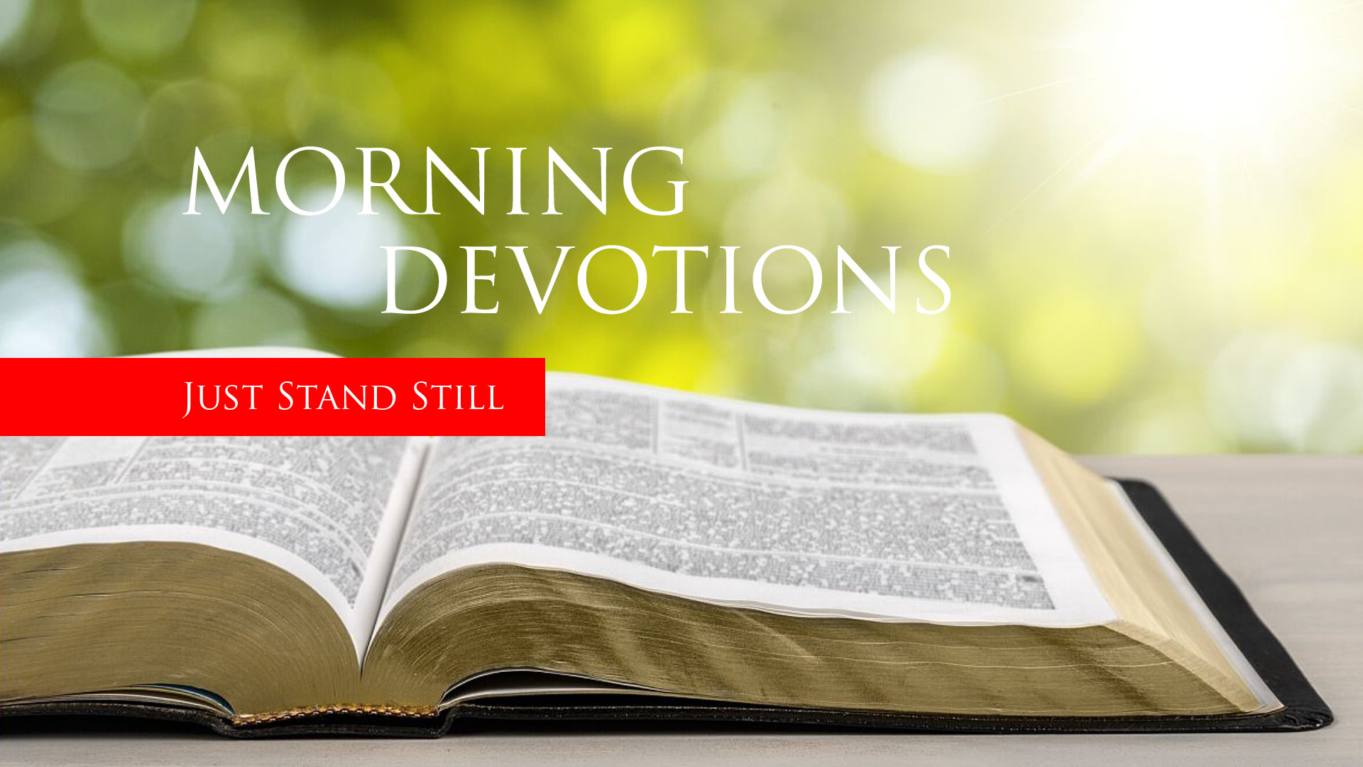 Just Stand Still Bible Baptist Church